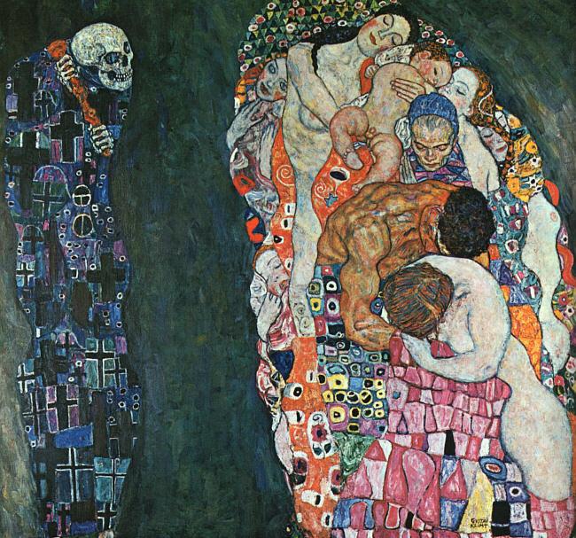 Gustav Klimt Death and Life oil painting picture